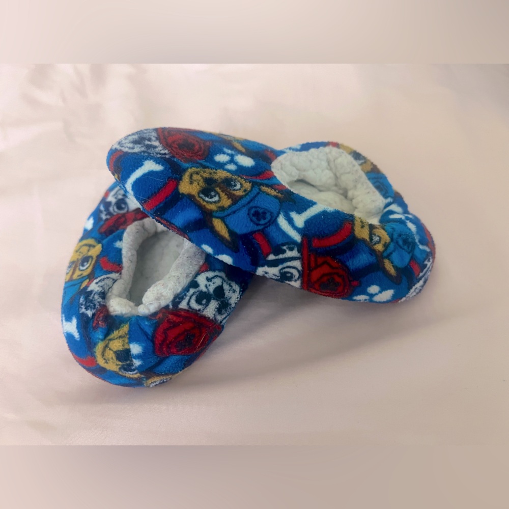 Paw Patrol Blue and Red Kids Slippers